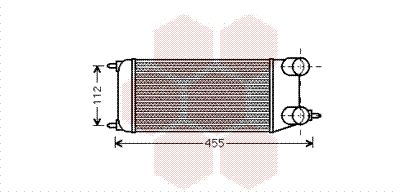 VAN WEZEL Kompressoriõhu radiaator 09004264